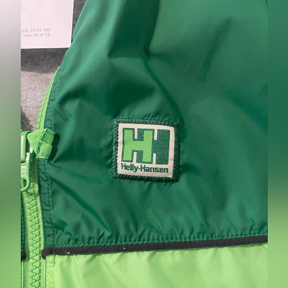 Vintage Helly Hansen lined hooded jacket sz M - Picture 7 of 7